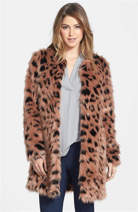 michael kors faux fur coat.